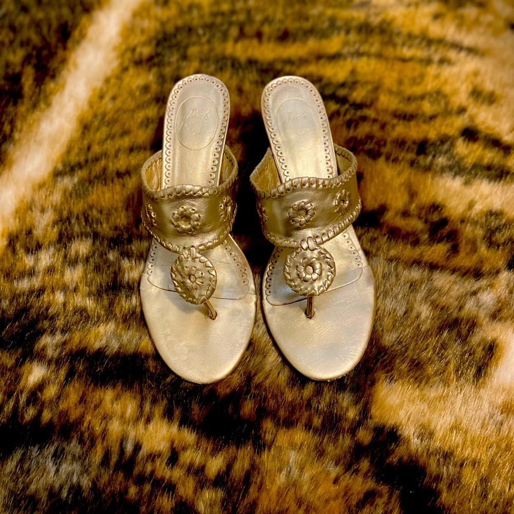 Jack Rogers Kitten Heel Sandals